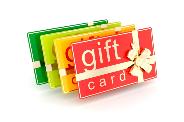Promotional gift cards